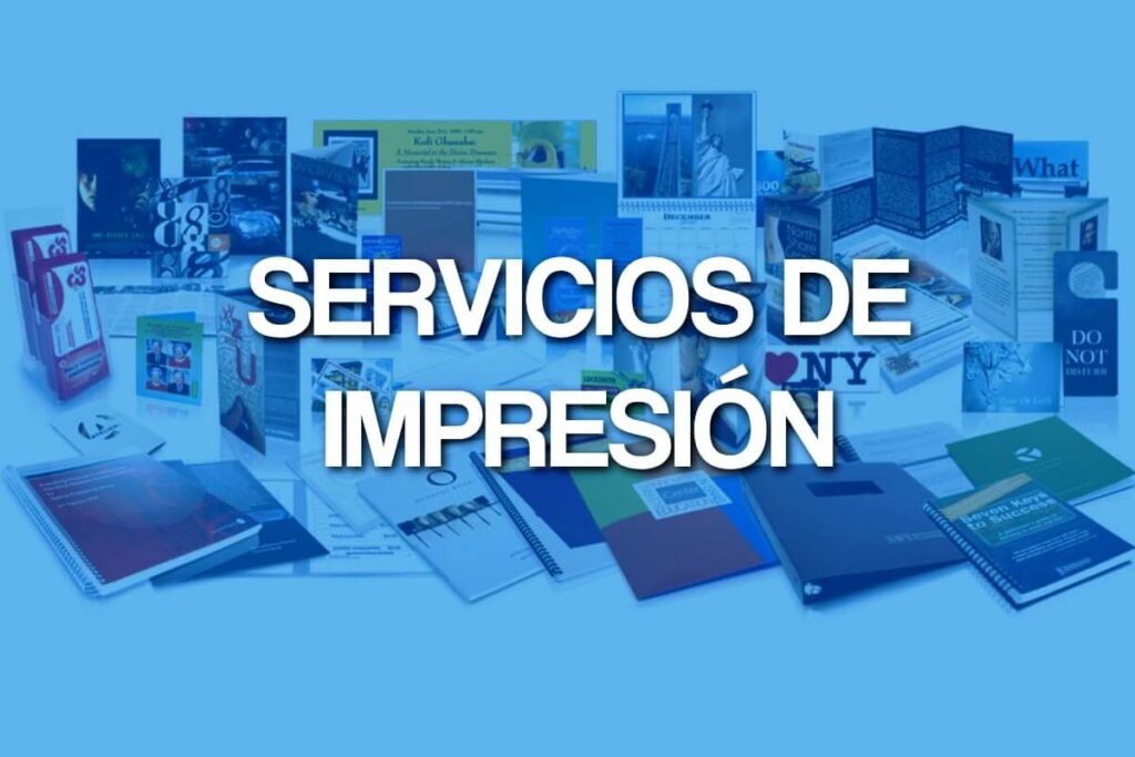 Servicios de Impresión Digital